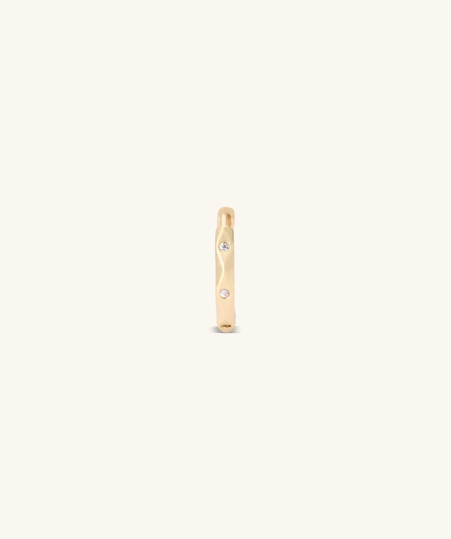 Geometric Rhombus Hoop - OumoJewelry