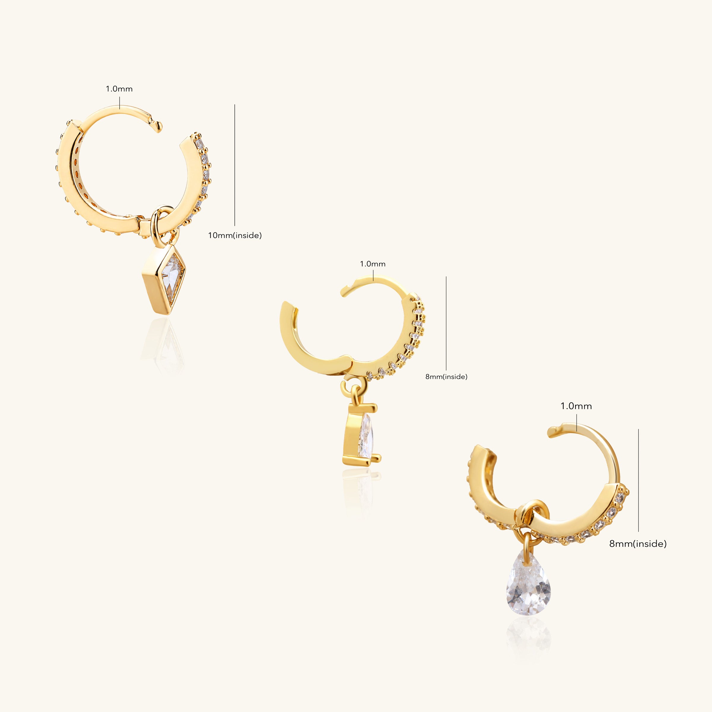 Cora Hoop Set - OumoJewelry