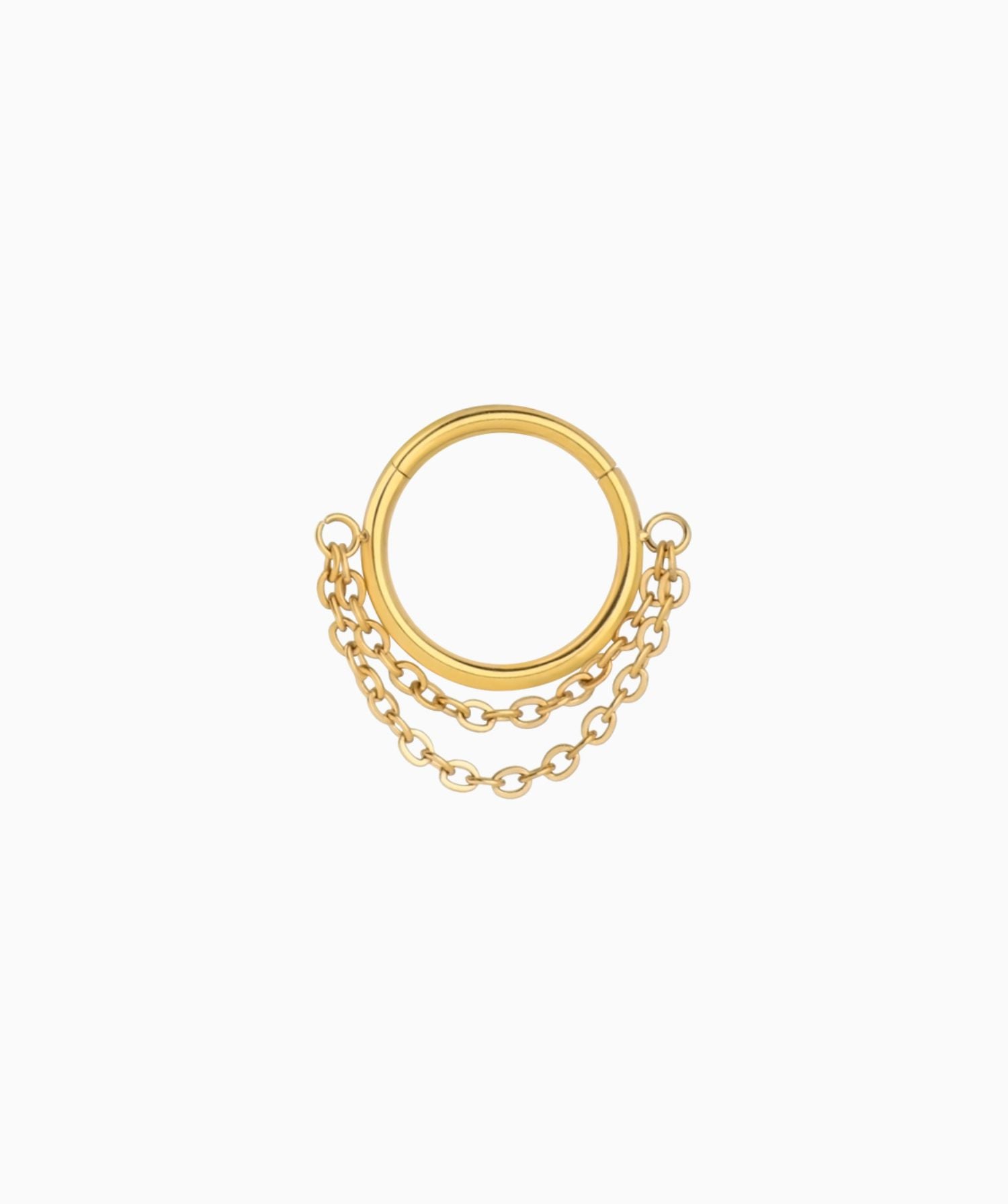 Chain Hoop Nose Ring - OumoJewelry