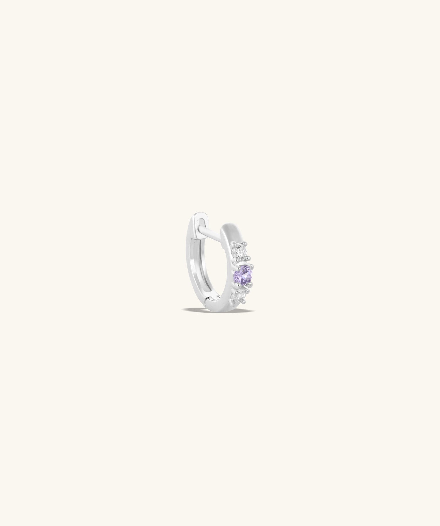 Gem Hoop - OumoJewelry