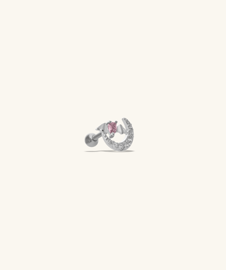 Moon Bat Stud - OumoJewelry