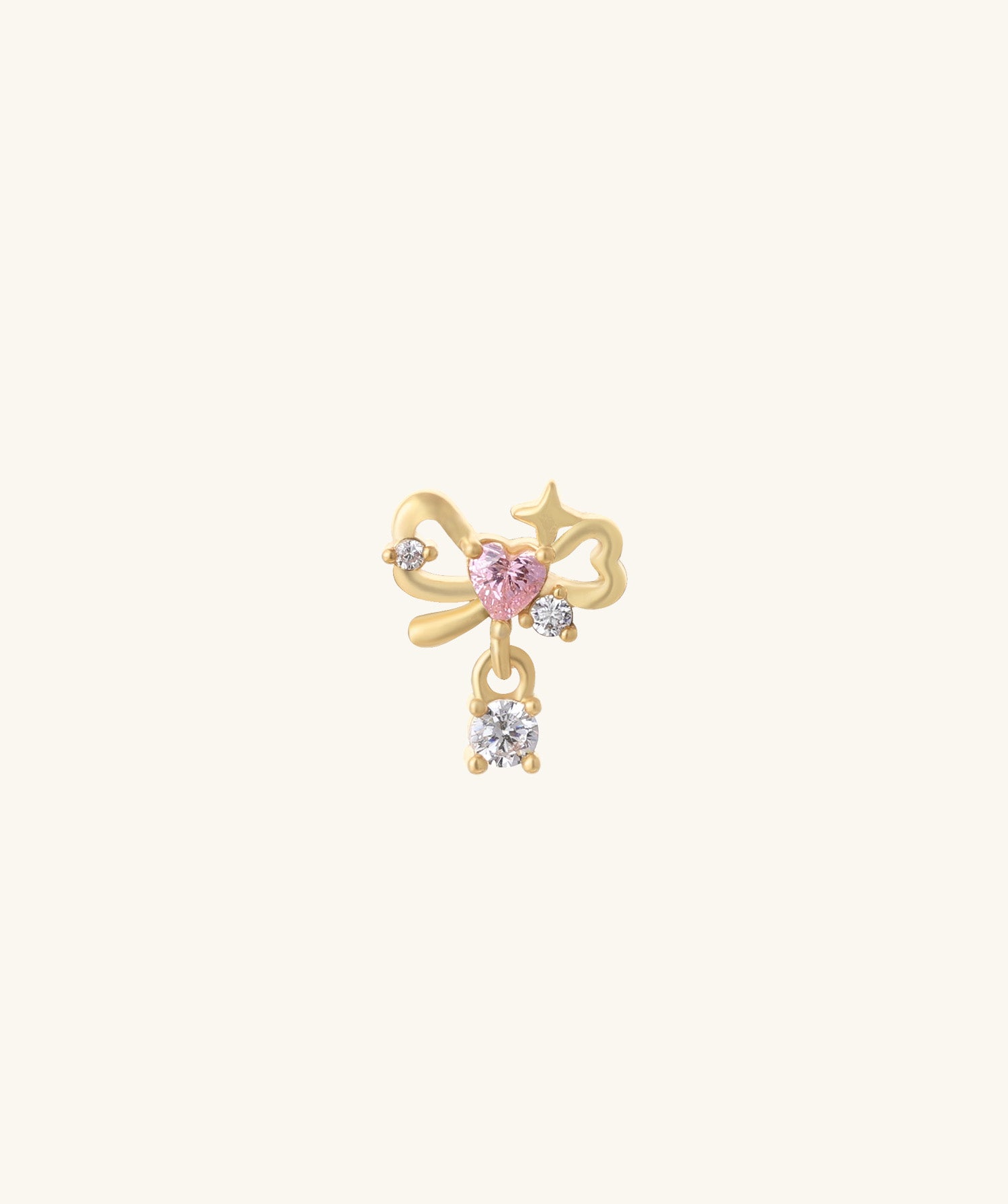 Sweet Love Bow Drop - OumoJewelry