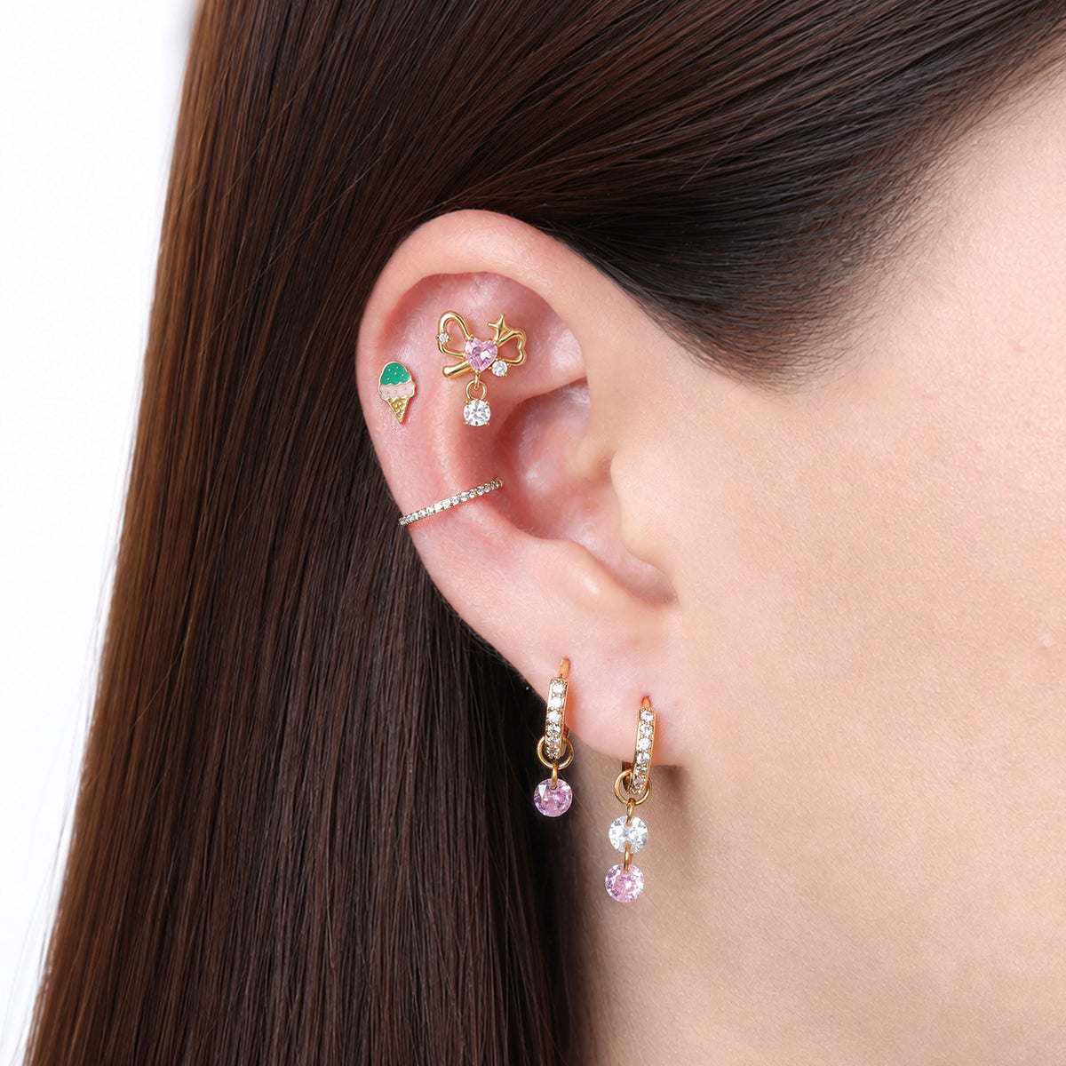 Titanium Clea Stud