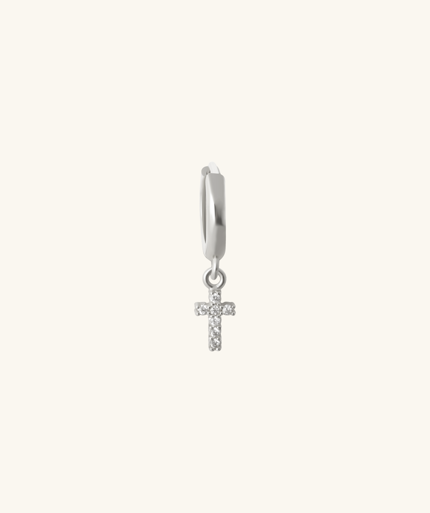Delicate Cross Drop - OumoJewelry