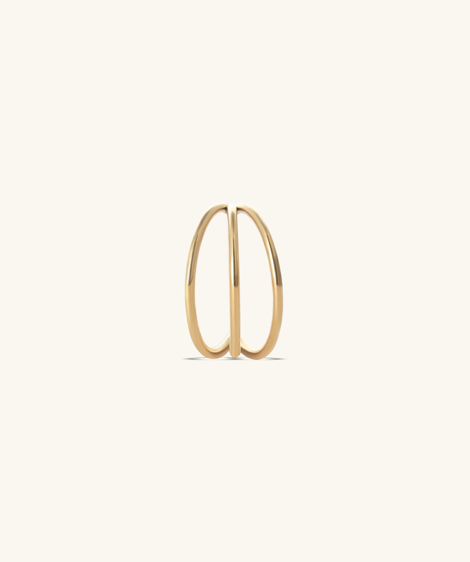Three Layer Clicker Hoop - OumoJewelry