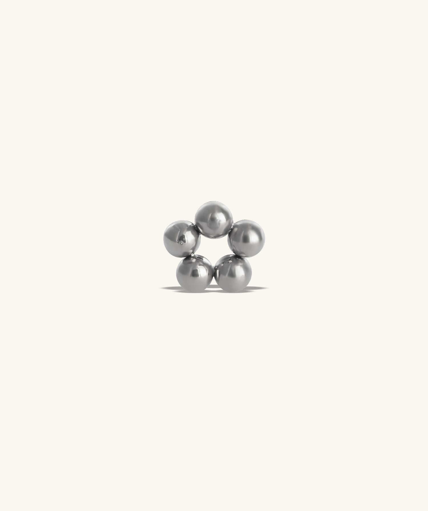 Flower Flatback Stud - OumoJewelry