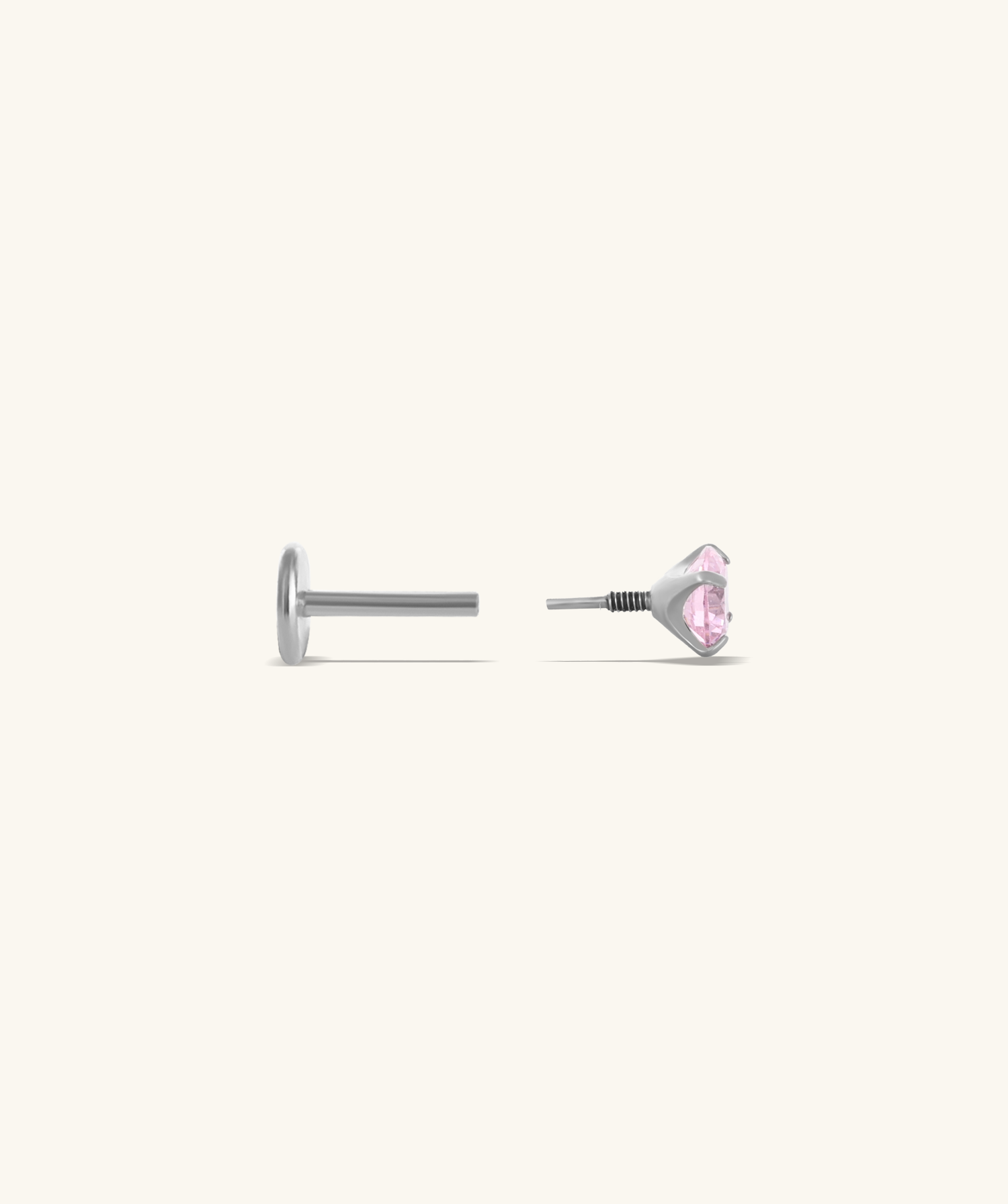 Titanium Sparkle Rainbow Stud - OumoJewelry