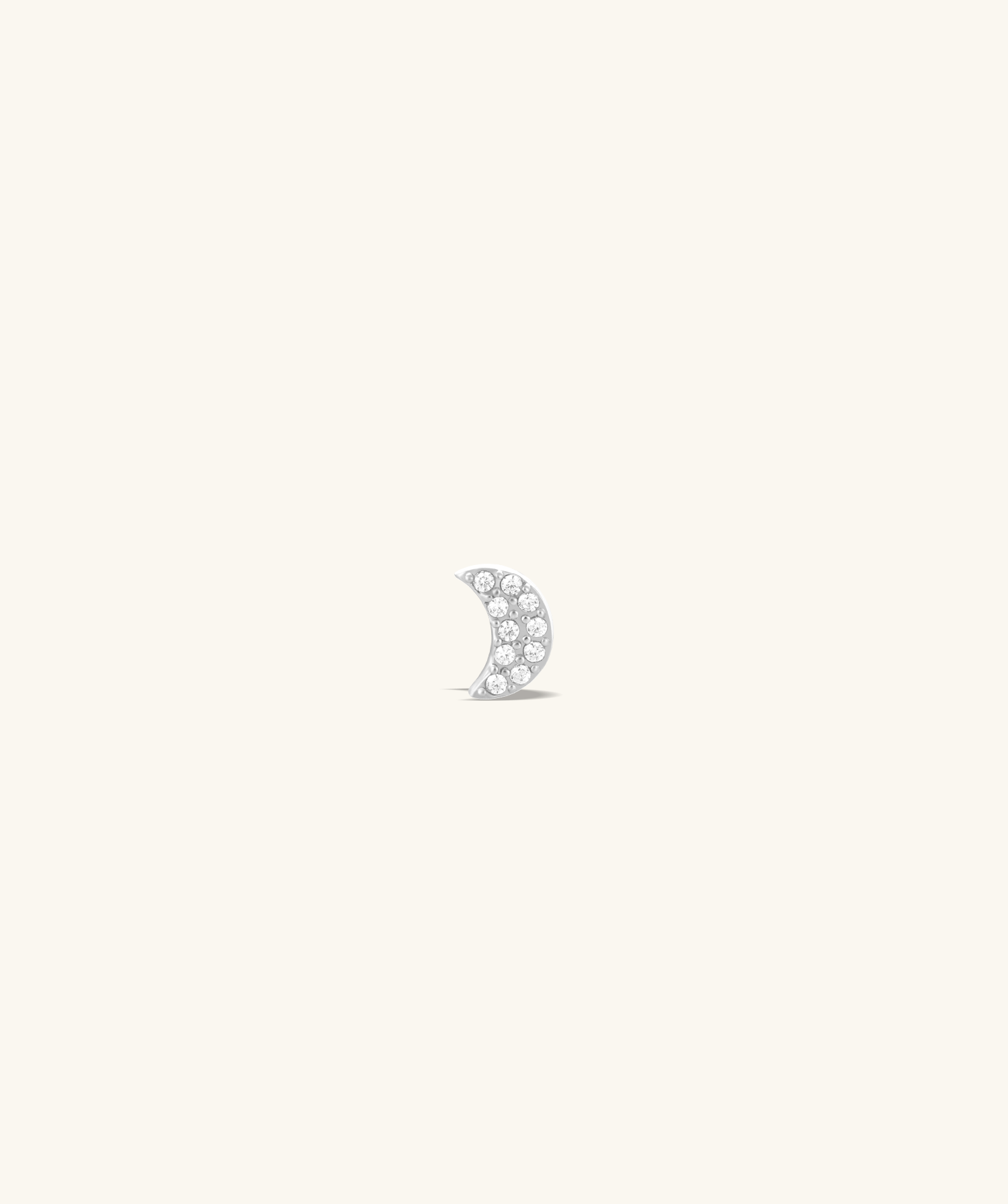 Crescent Stud - OumoJewelry