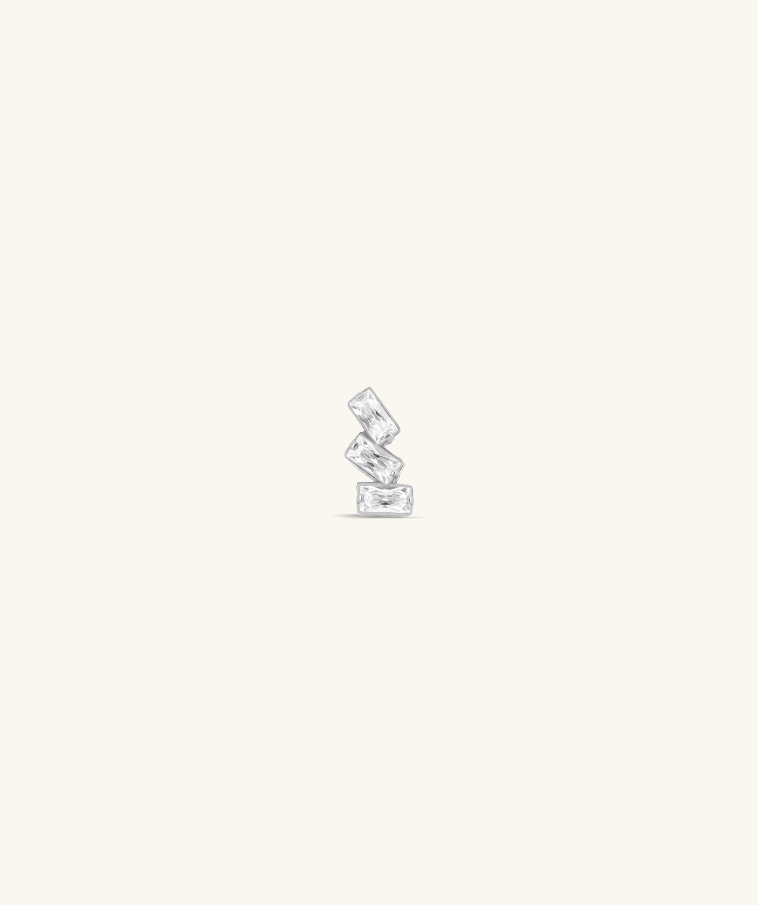 Titanium Tarin Stud - OumoJewelry