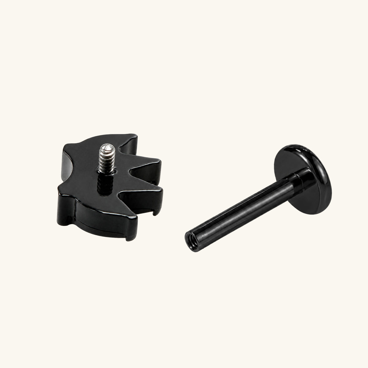 Titanium Koa Stud