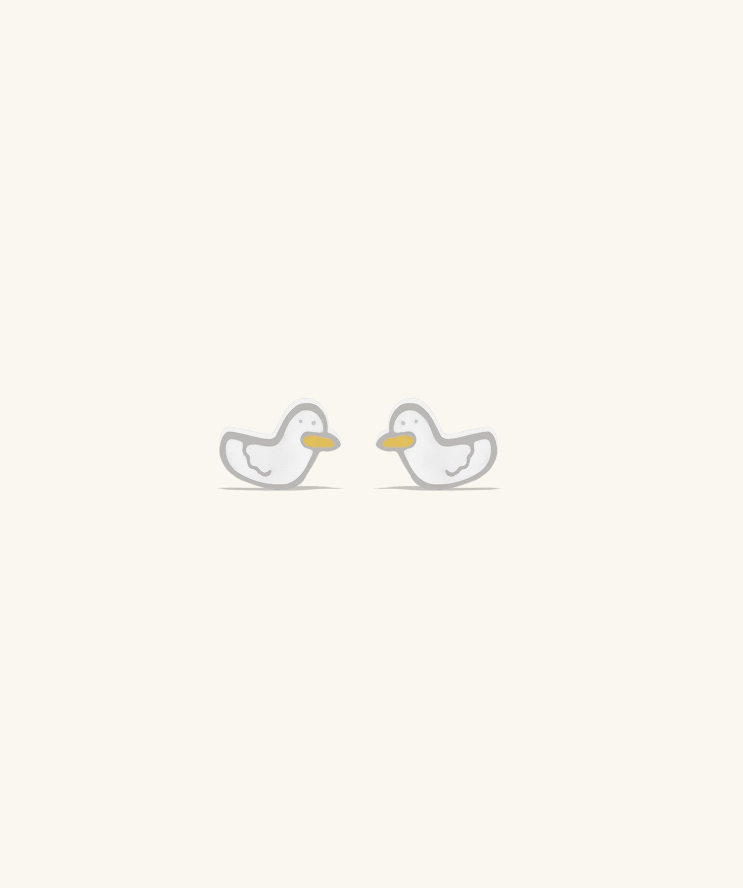 Cute Duck Studs