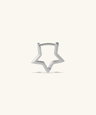 Star Helix Hoop - OumoJewelry