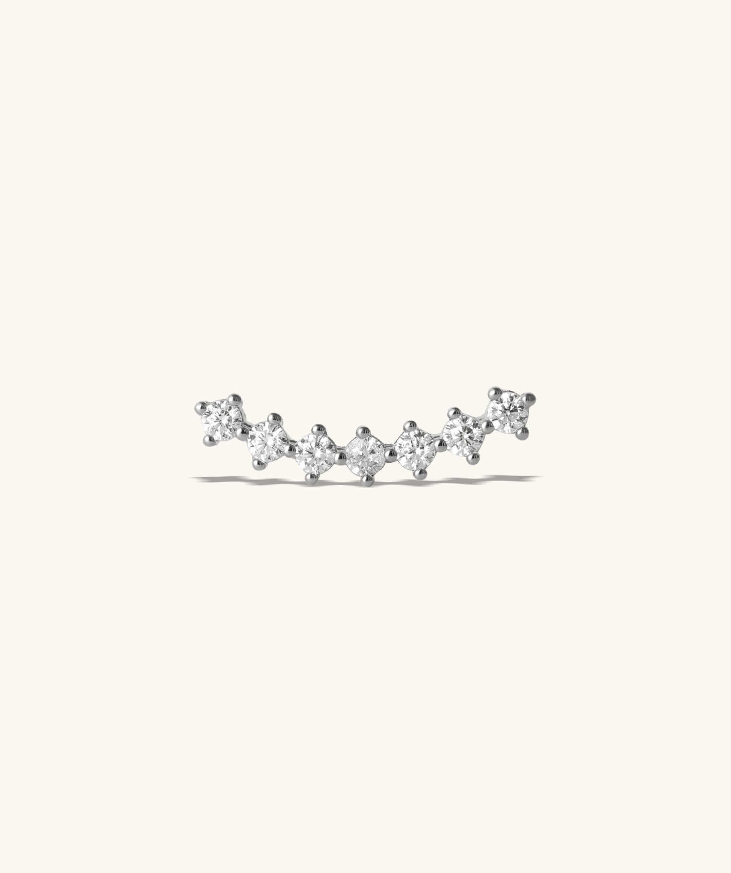 Gems Flat Back Stud - OumoJewelry