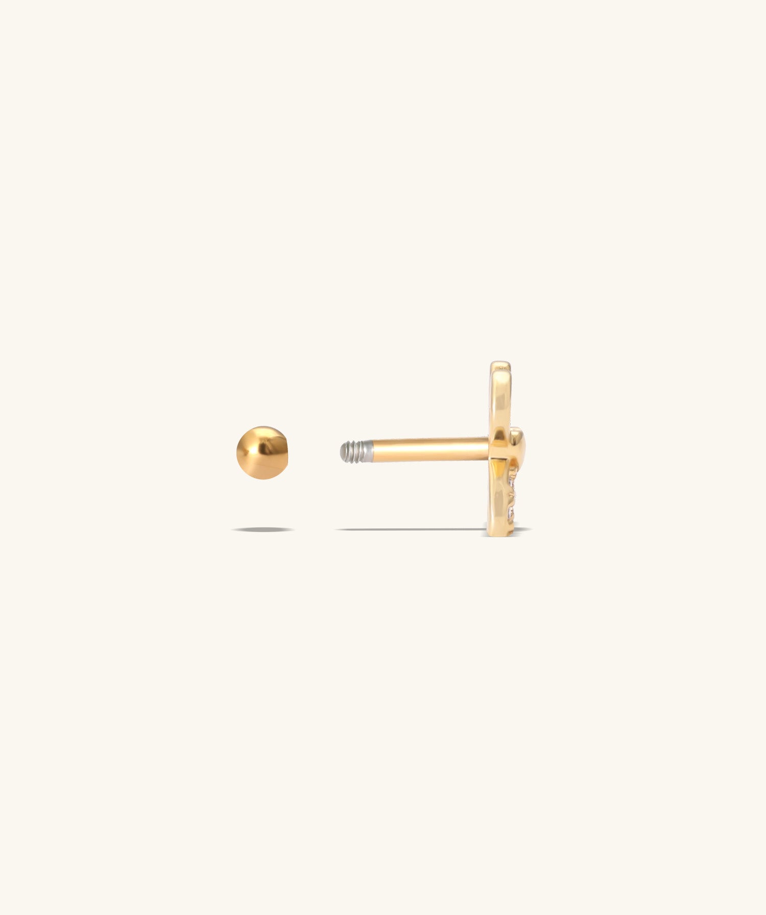 Love Scissors Stud