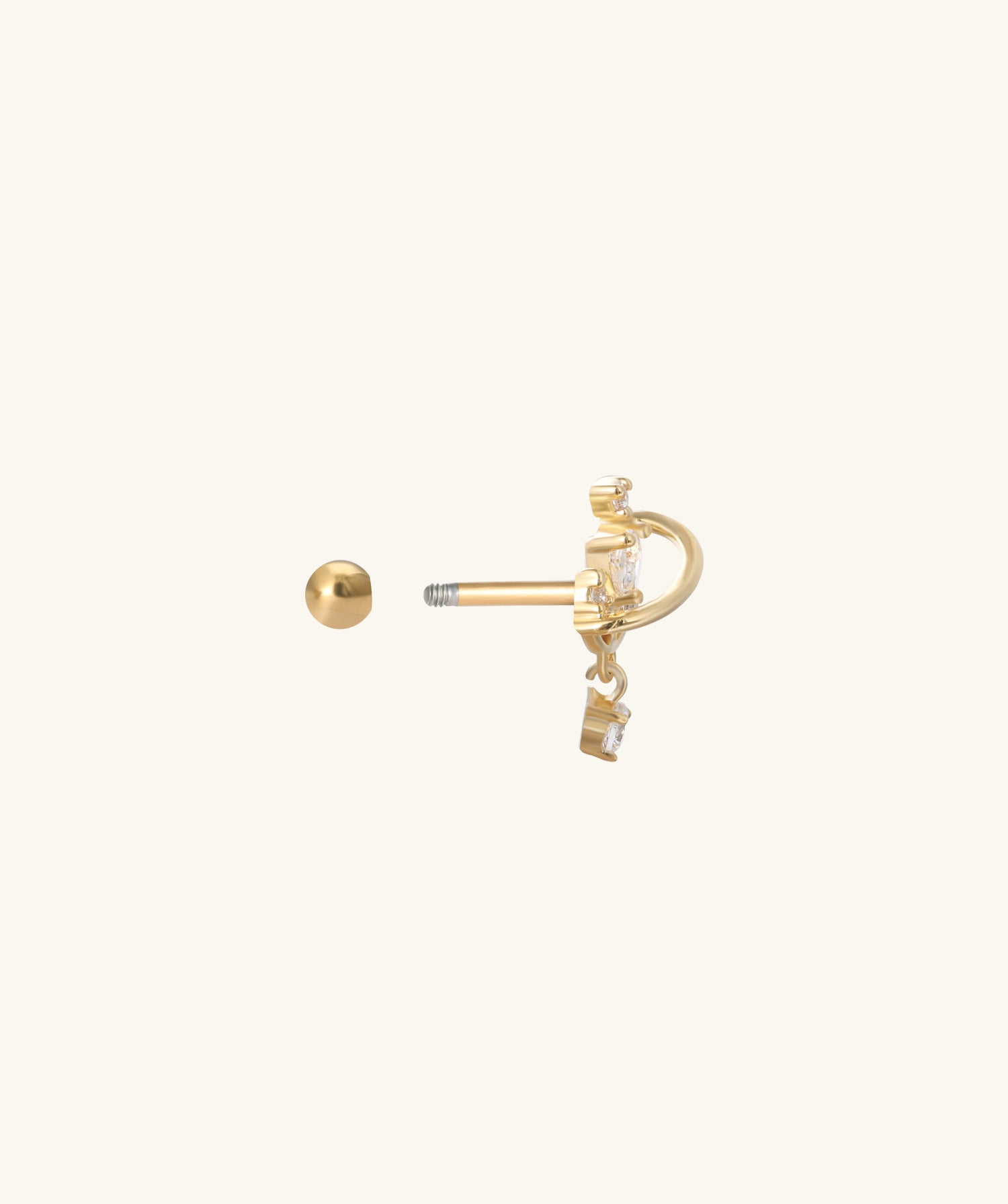 Halo Stud - OumoJewelry