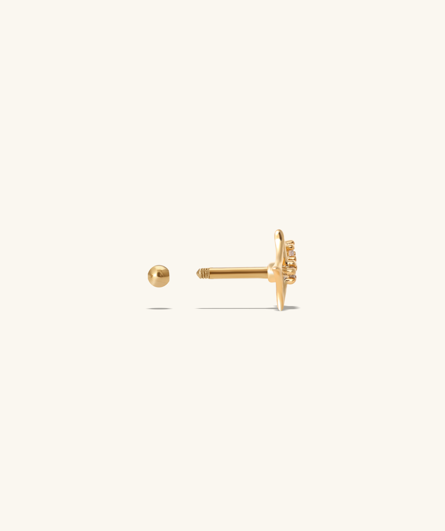 Twinkling Cobweb Stud - OumoJewelry