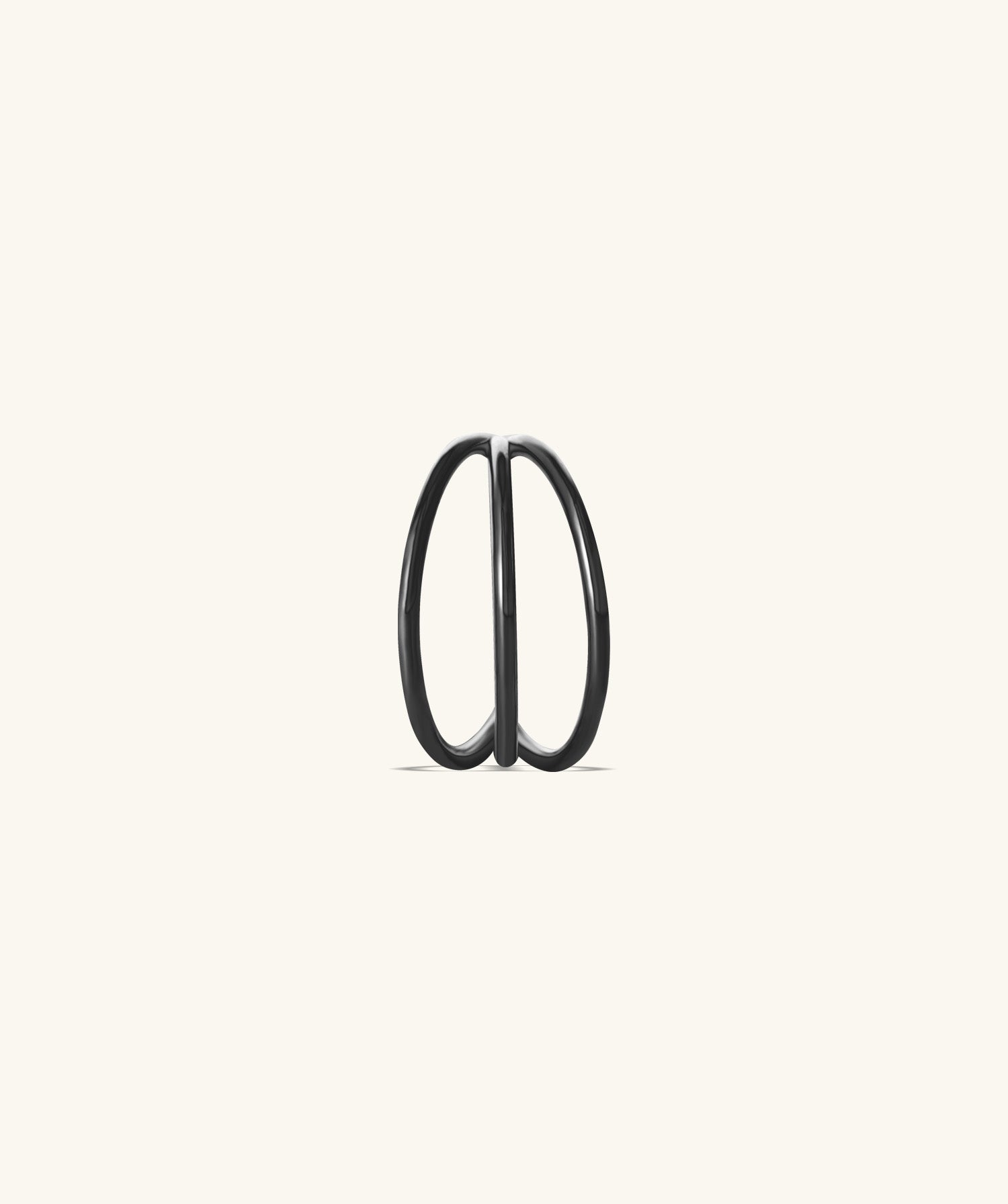 Three Layer Clicker Hoop - OumoJewelry