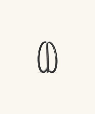 Three Layer Clicker Hoop - OumoJewelry
