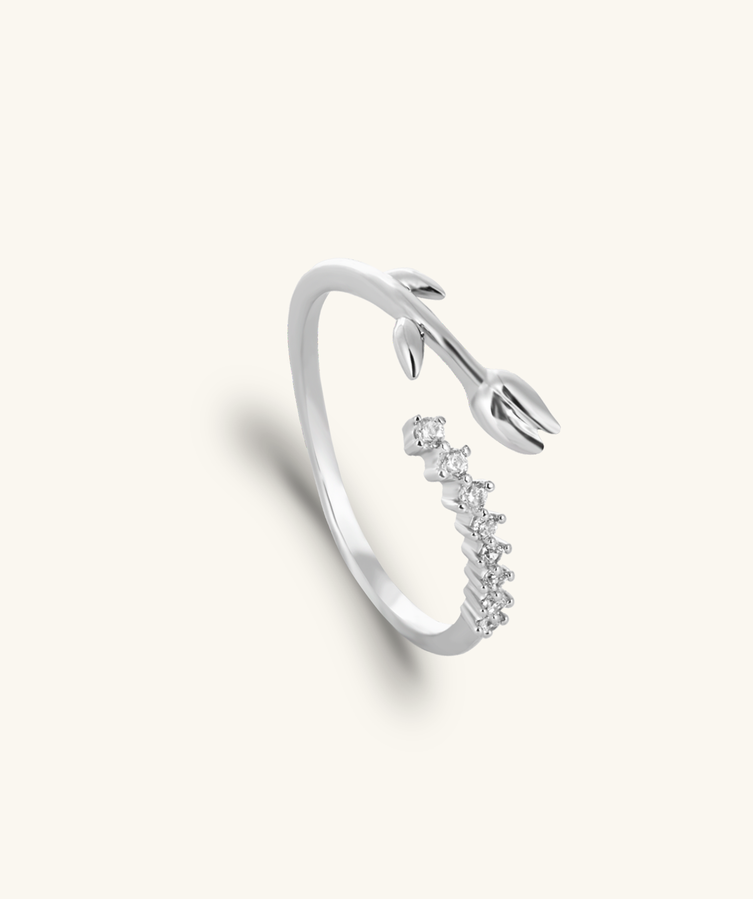 Rose Vine Ring - OumoJewelry