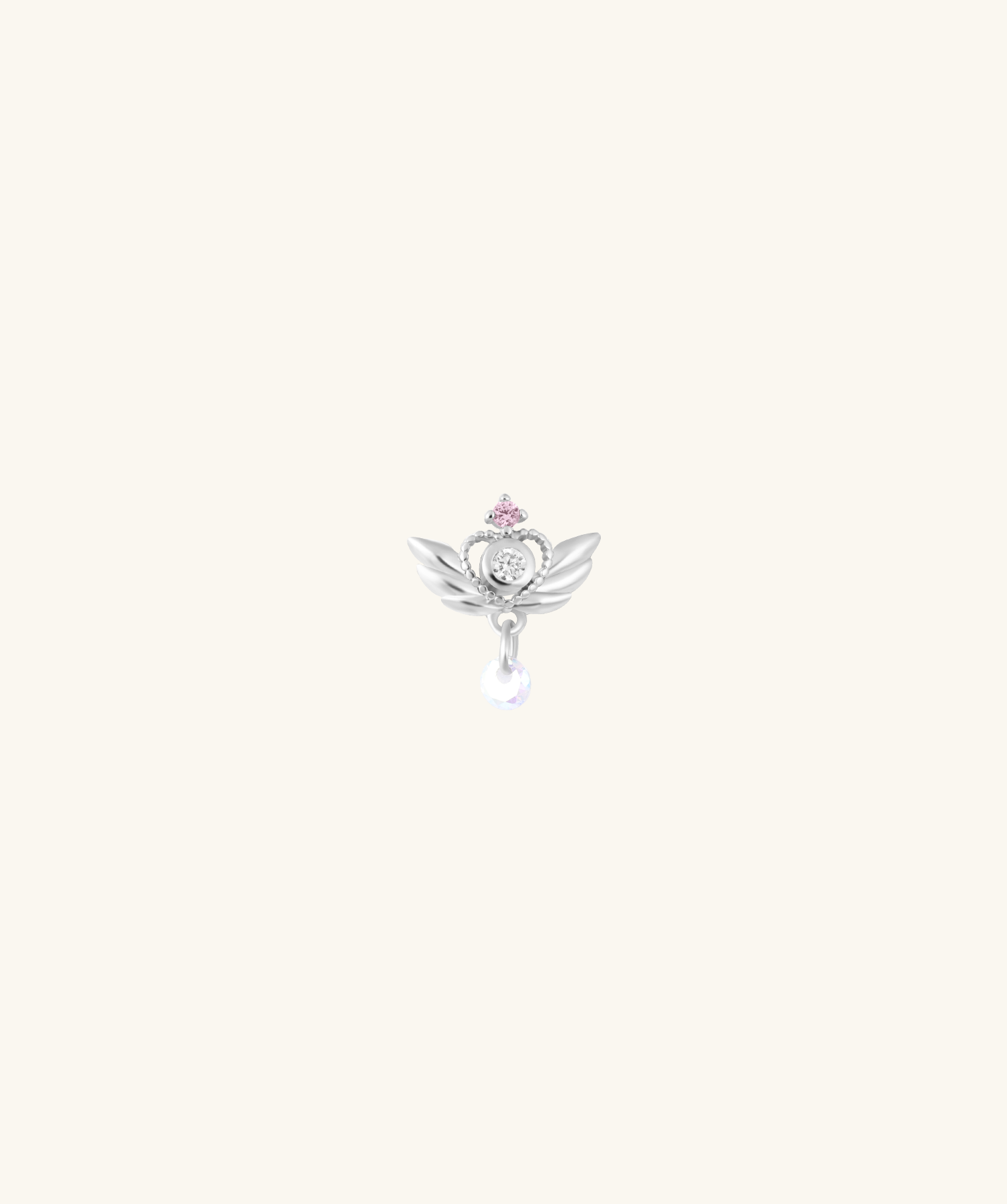 Wings of Love Stud - OumoJewelry