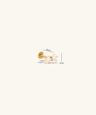 Twinkling Star Stud - OumoJewelry