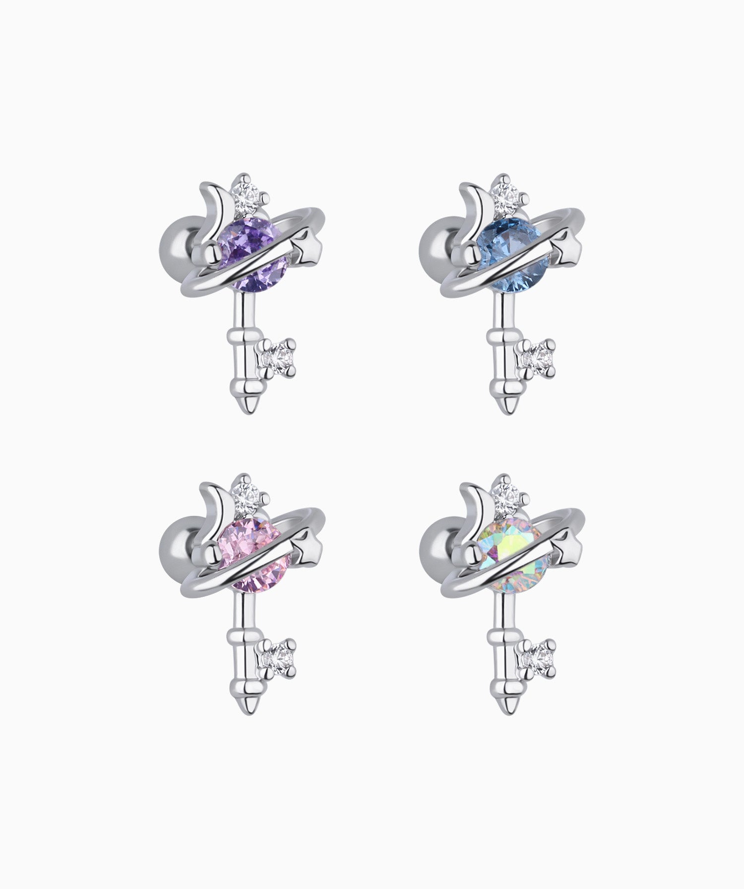 Dreamy Starry Sky Stud - OumoJewelry