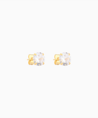Basic Gem Studs - OumoJewelry