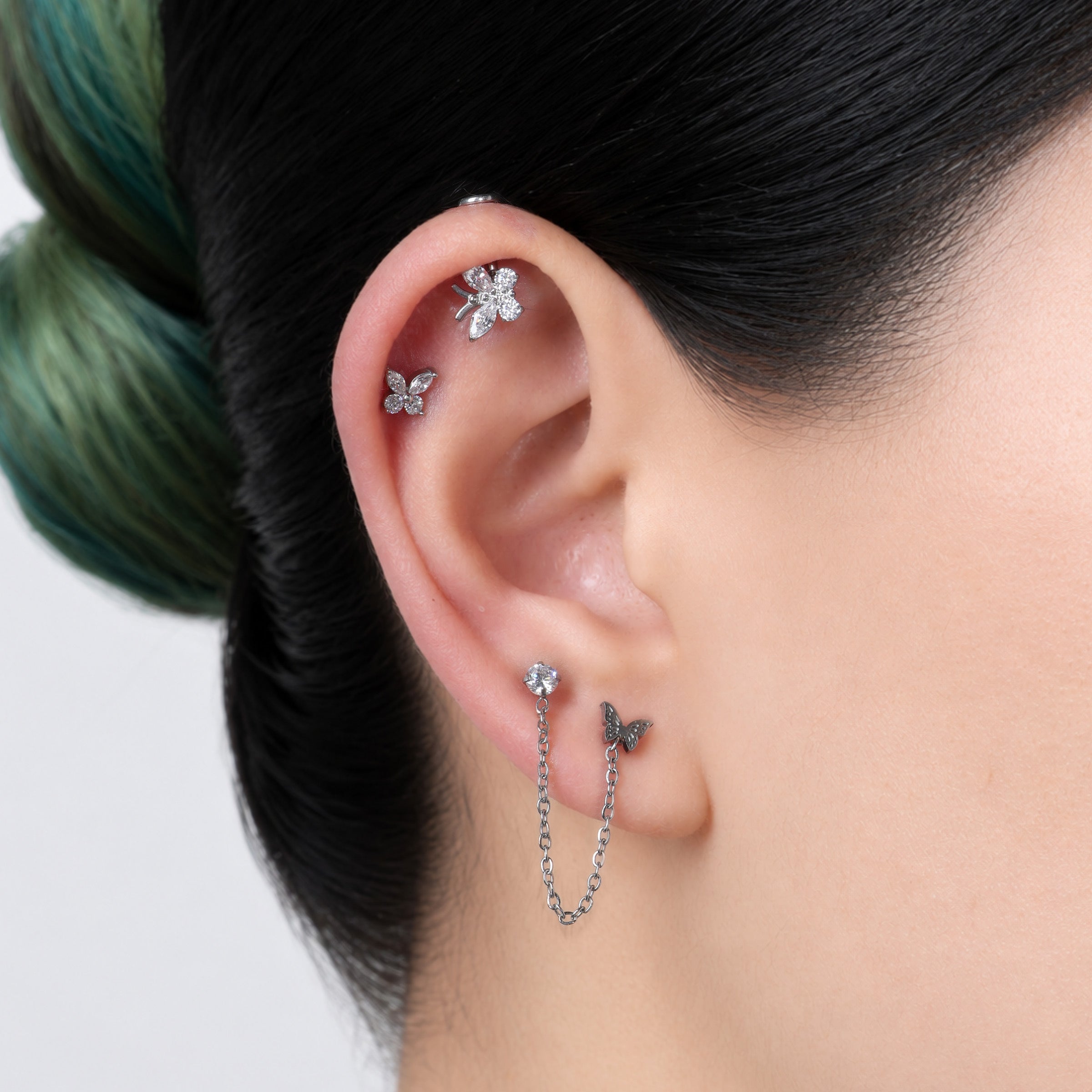 Titanium Butterfly Vertical Helix