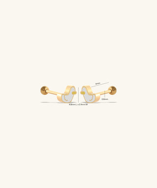 Cute Duck Studs - OumoJewelry