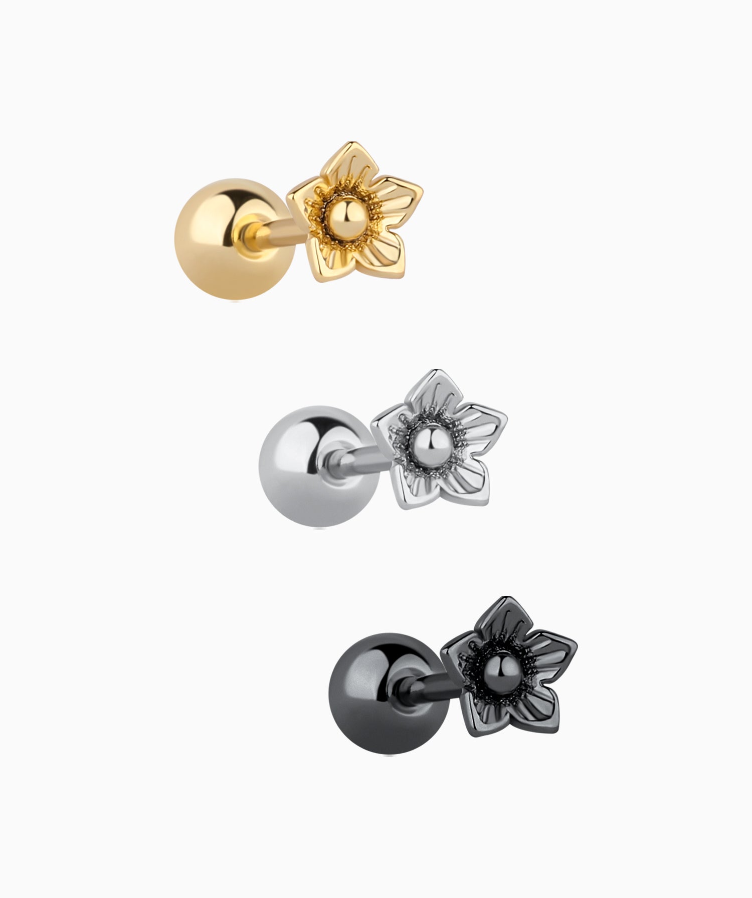 Dainty Flower Stud - OumoJewelry
