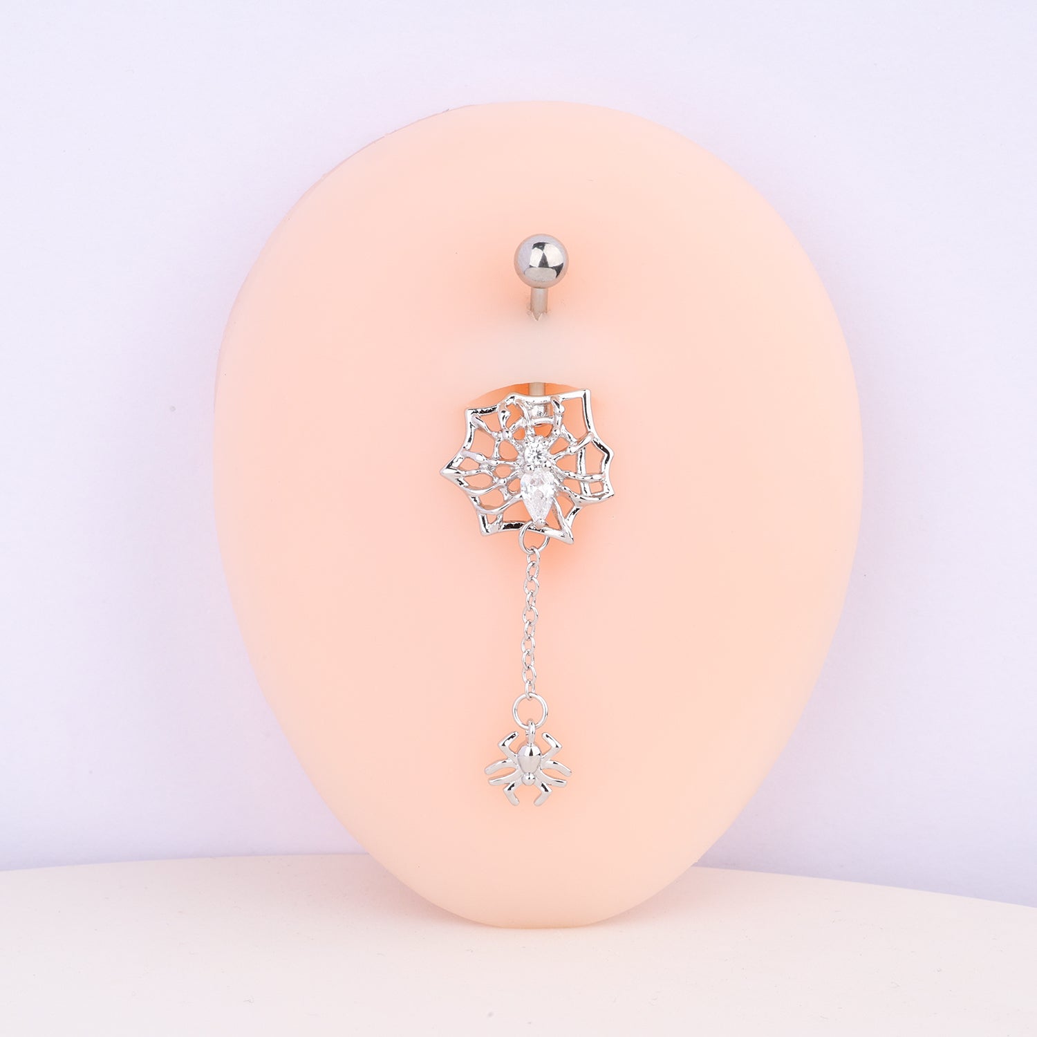Cool Spider Belly Ring - OhmoJewelry