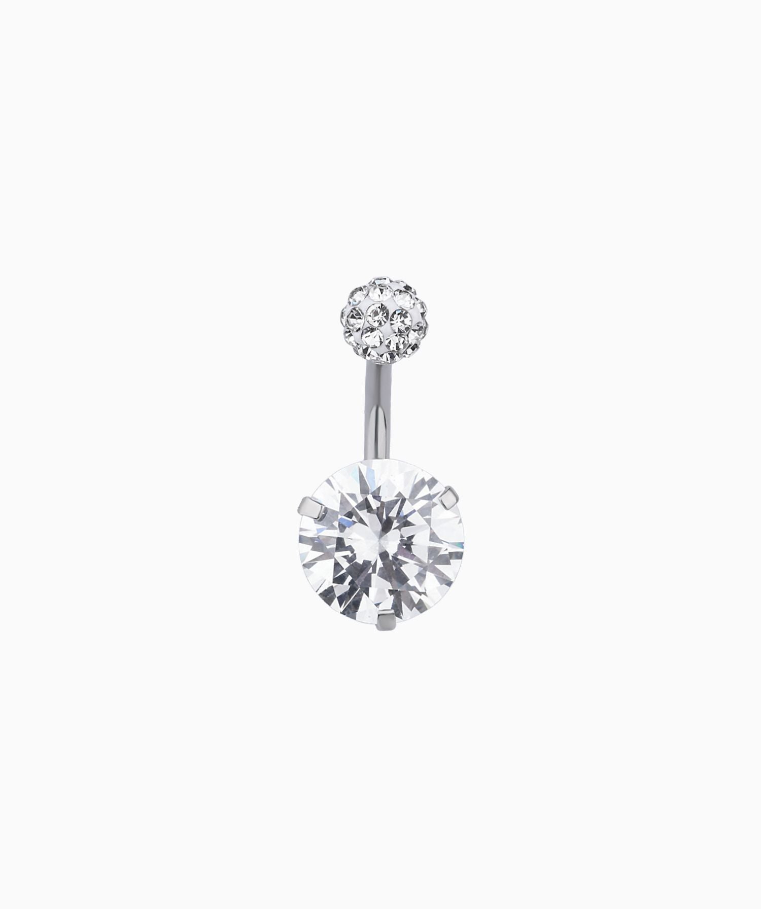 Charm Gemstone Belly Ring - OumoJewelry