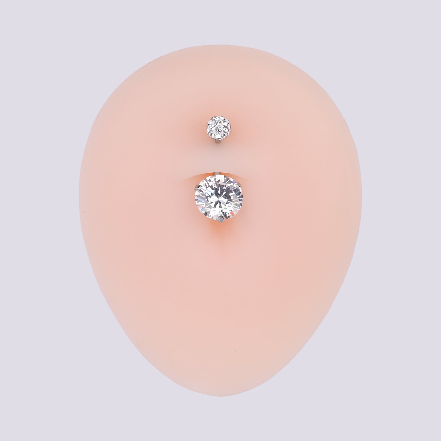 Charm Gemstone Belly Ring - OumoJewelry
