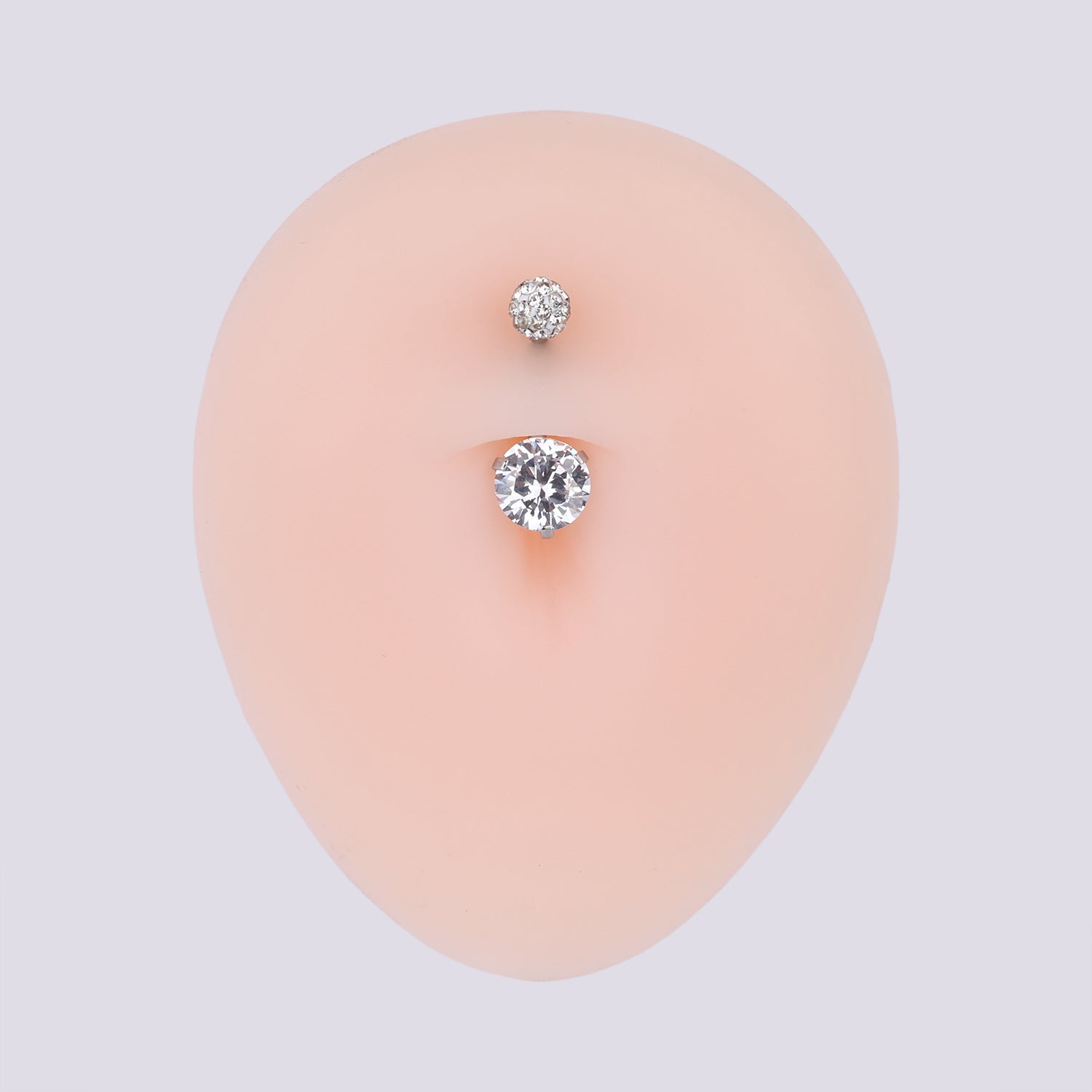 Charm Gemstone Belly Ring - OumoJewelry