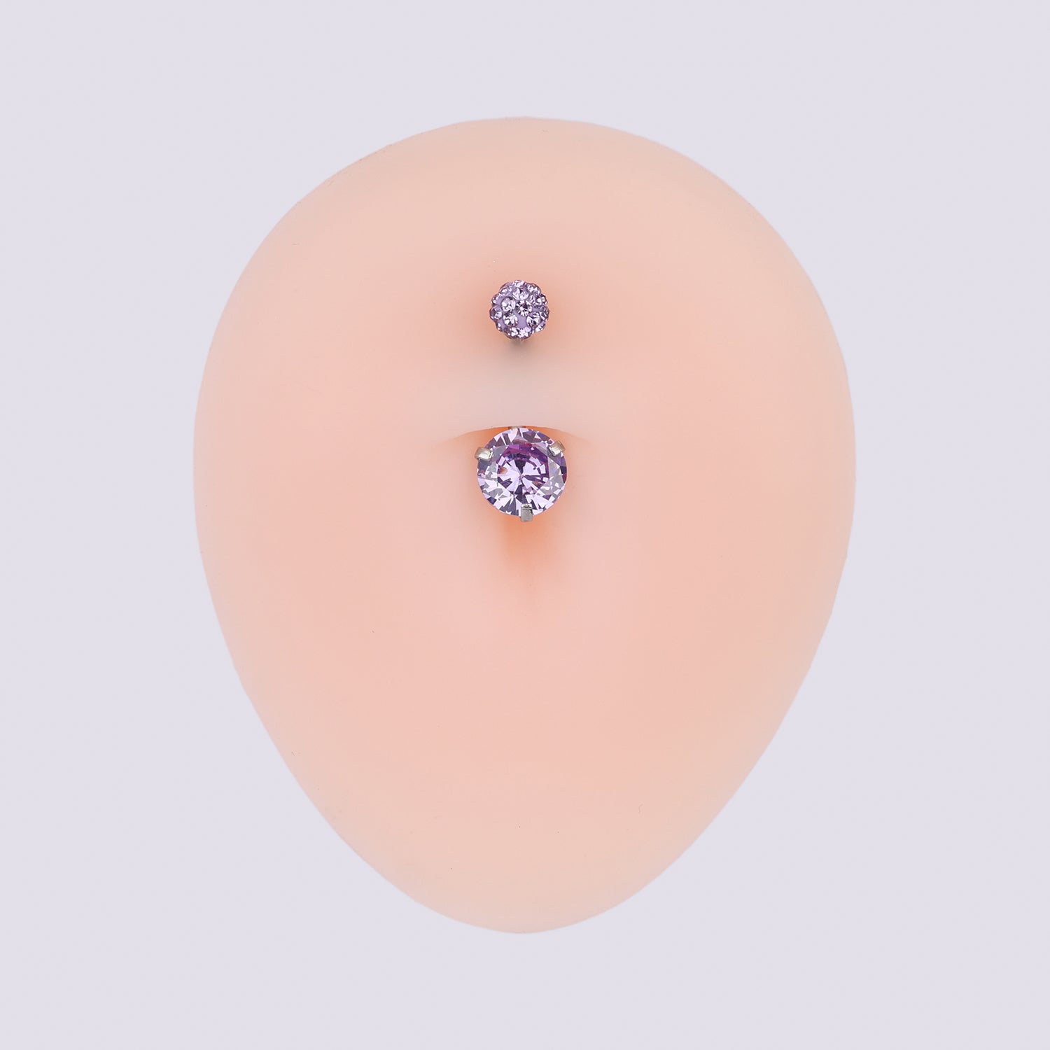Charm Gemstone Belly Ring - OumoJewelry