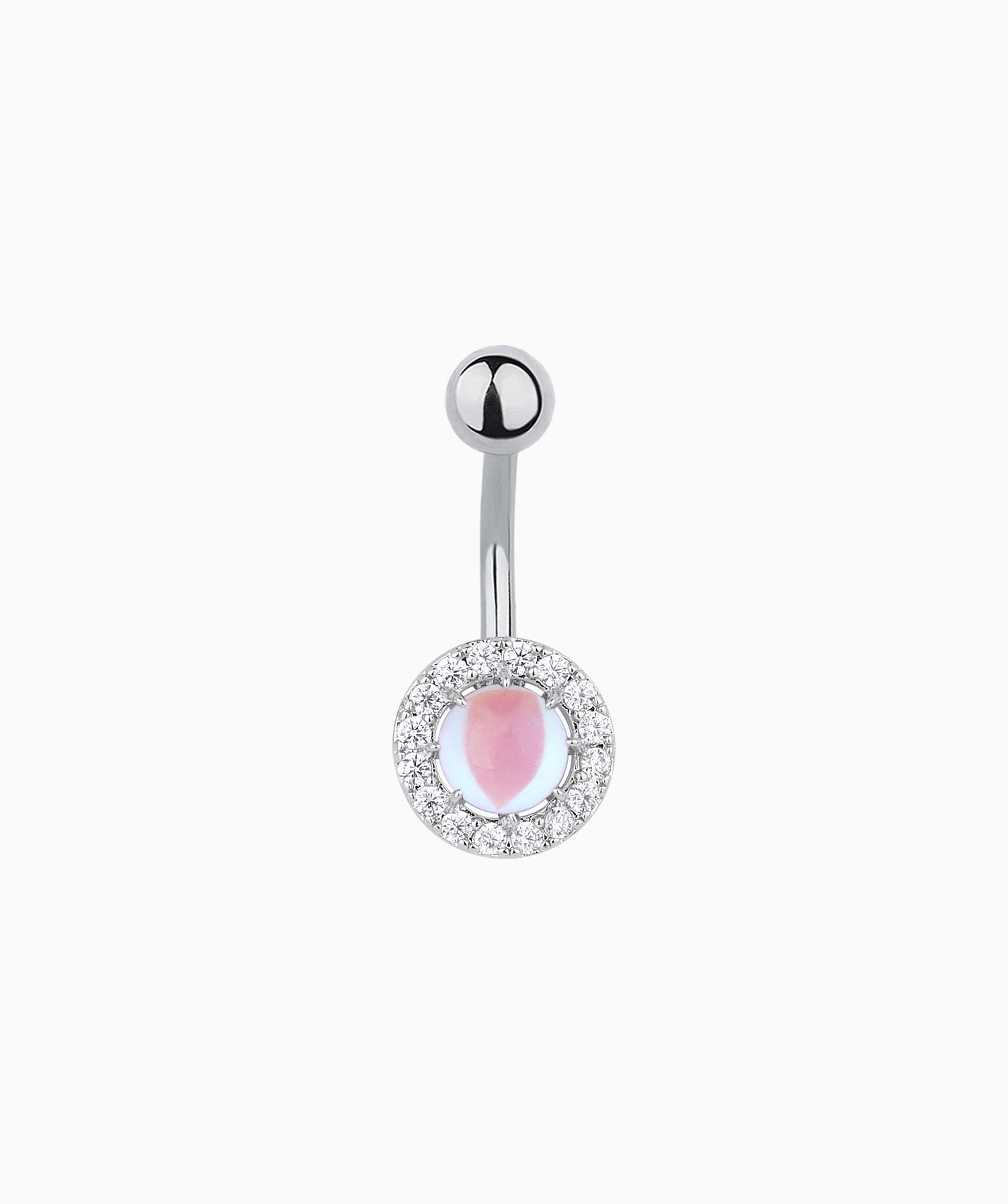 Sweet Opal Belly Ring - OumoJewelry