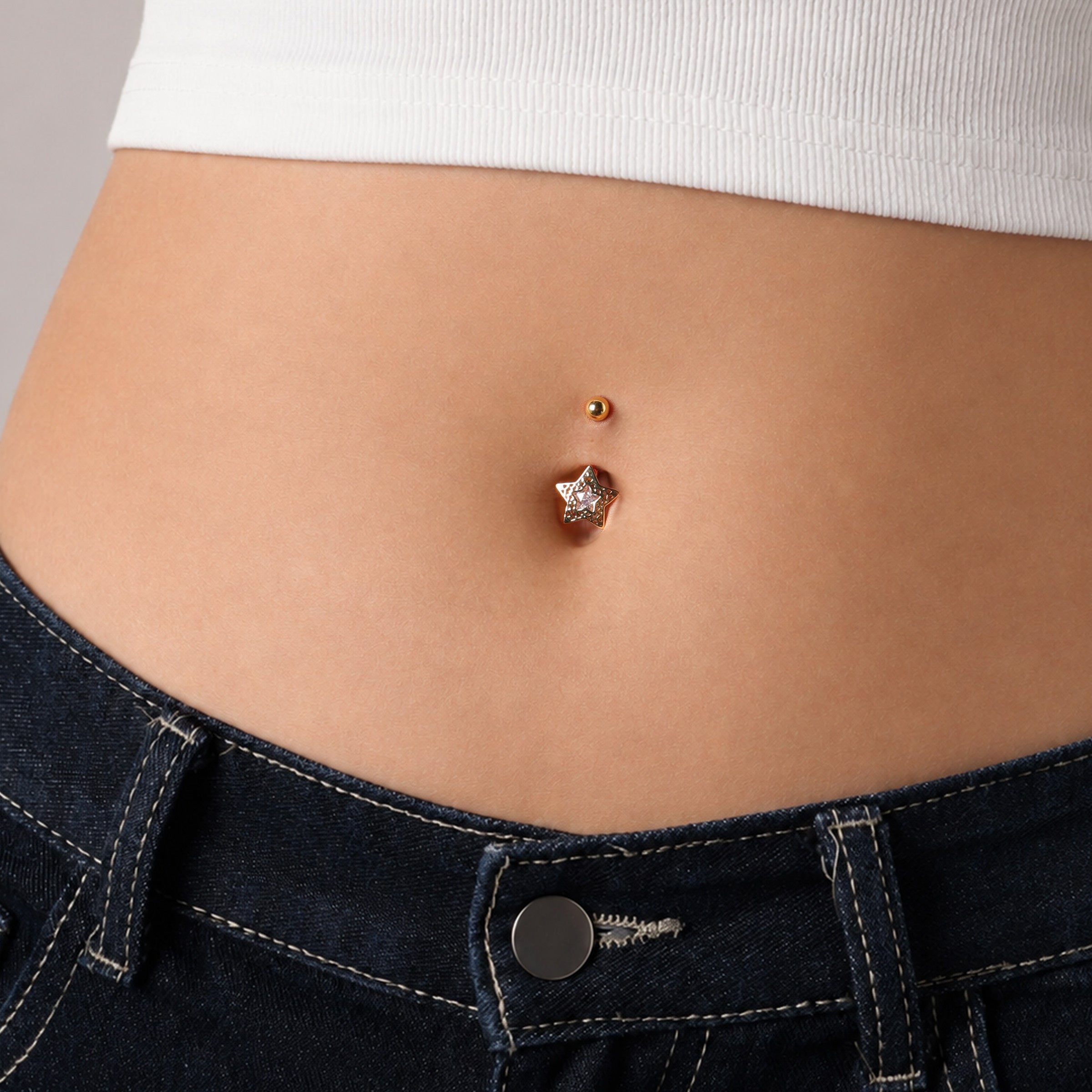 Elvia Star Belly Ring