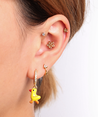 Sunny Bird charm - OumoJewelry