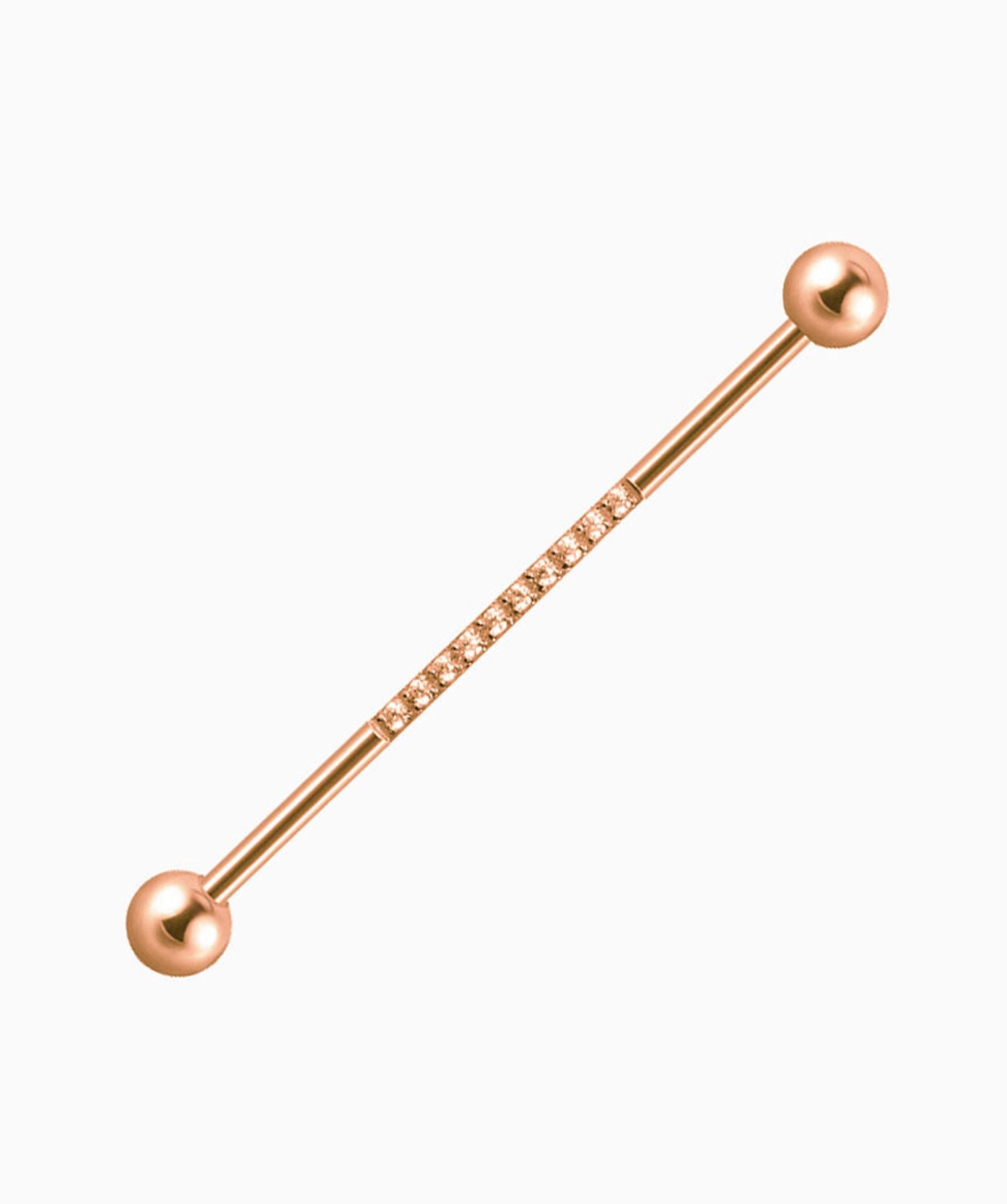 Classic Simple Industrial Barbell - OumoJewelry
