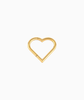 Heart Clicker Hoop - OumoJewelry