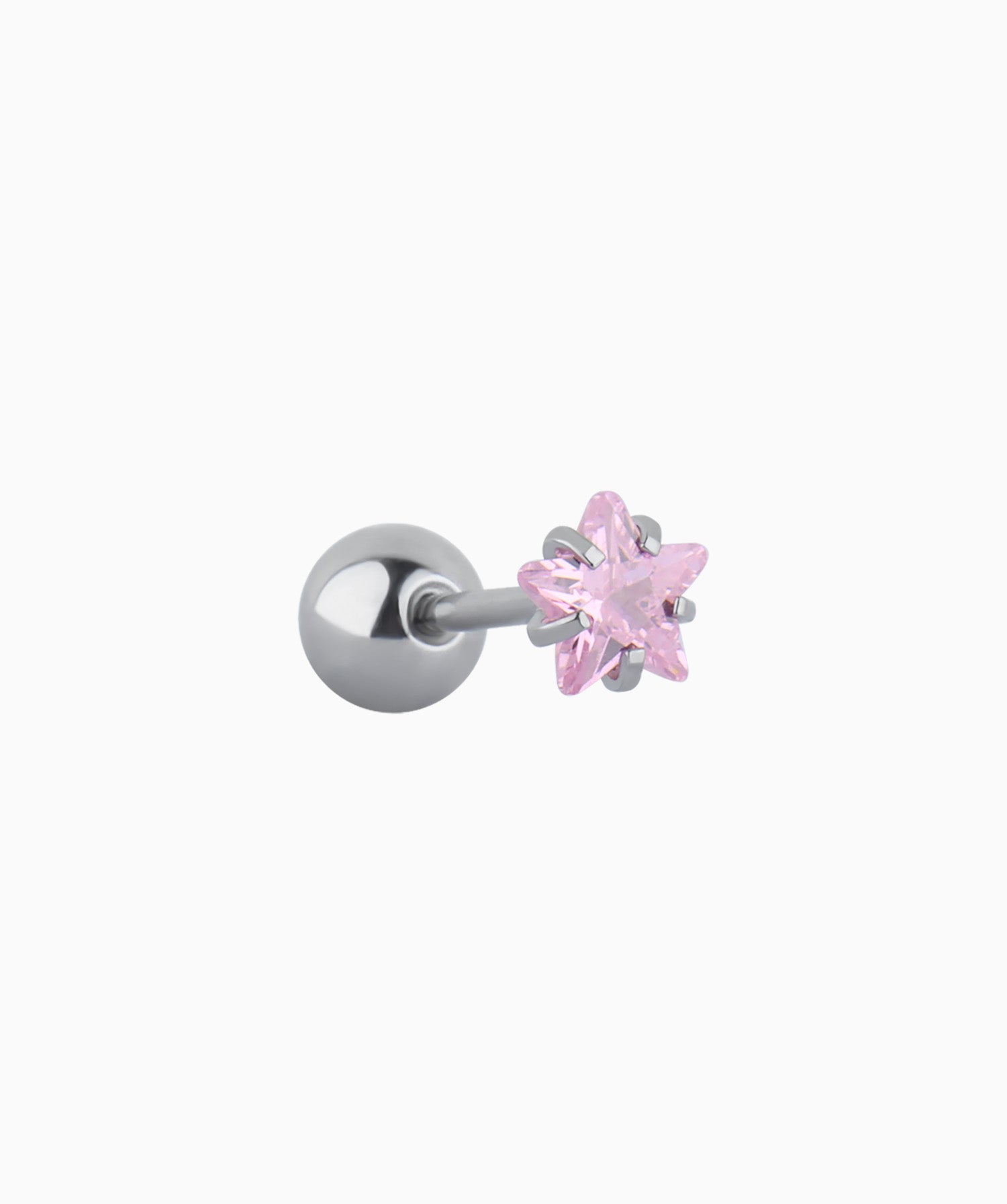 Pink Star Stud - OumoJewelry