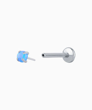 Charm Opal Flatback Stud - OumoJewelry