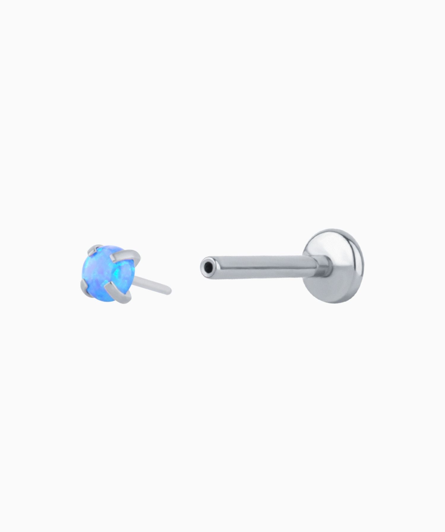 Charm Opal Flatback Stud - OumoJewelry