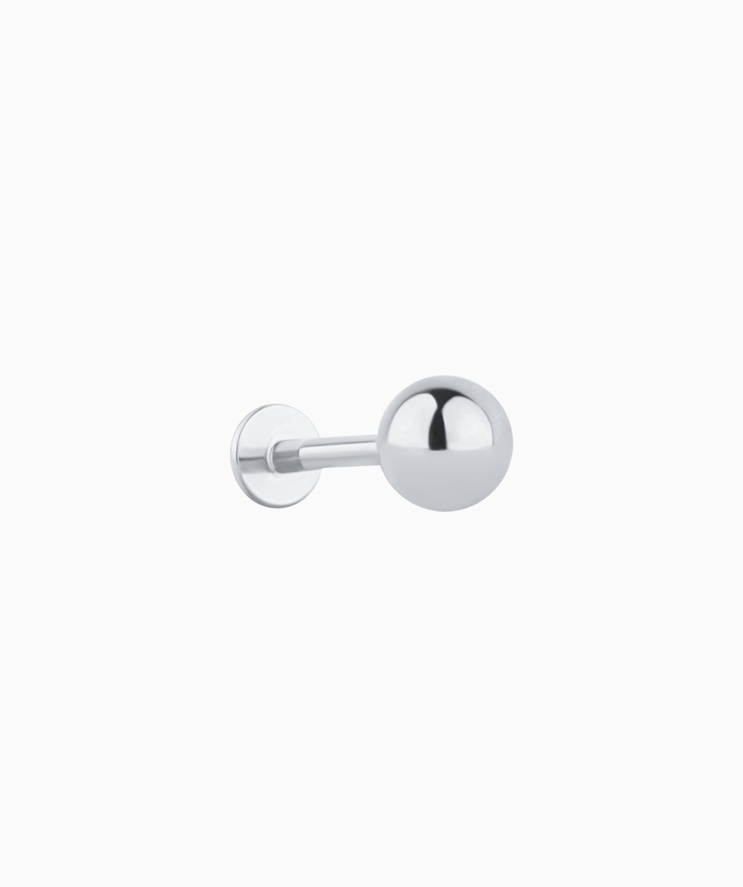 Basic Ball Flatback Stud - OumoJewelry