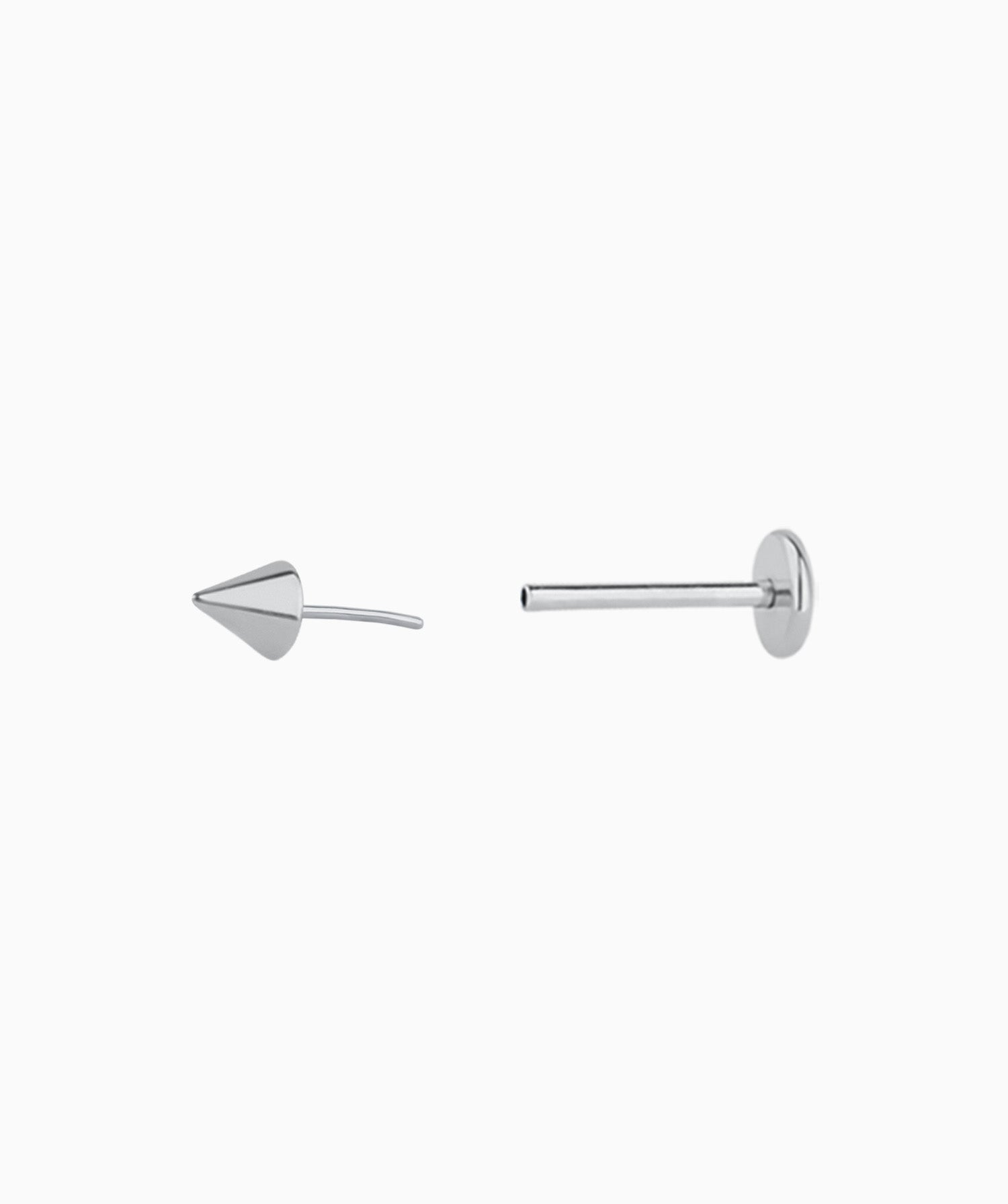 Cone Flatback Stud - OumoJewelry
