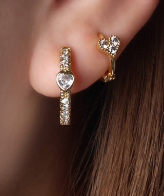 Love Helix Hoop - OumoJewelry