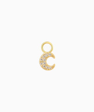 Shiny Moon Charm - OumoJewelry