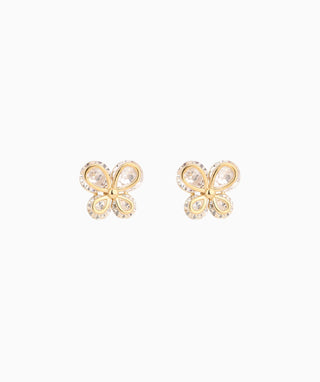 Sparkling Butterfly Studs - OumoJewelry