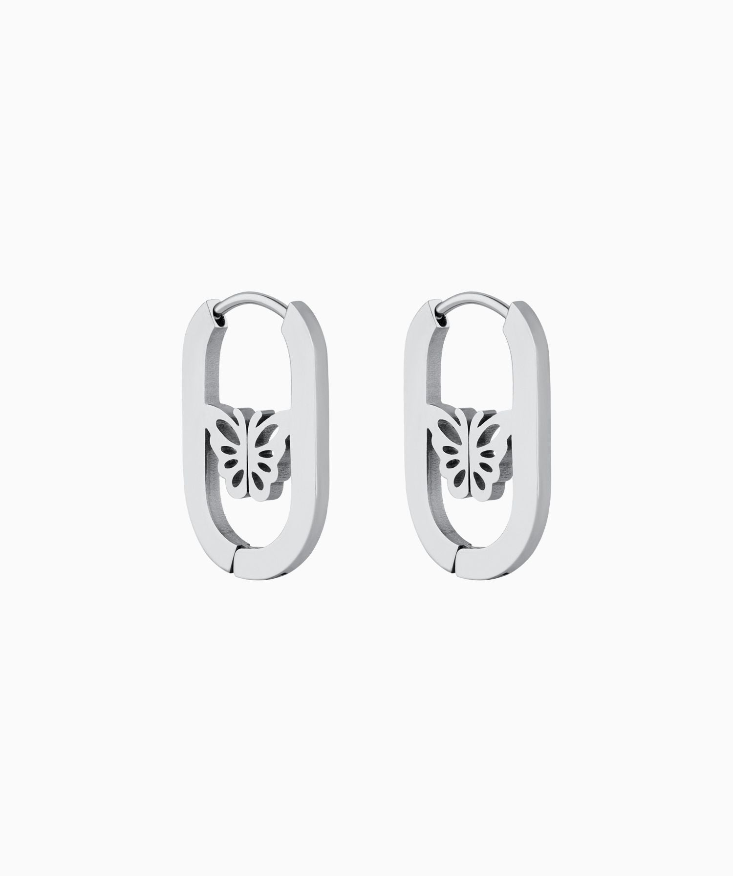 Chic Butterfly Hoops - OumoJewelry