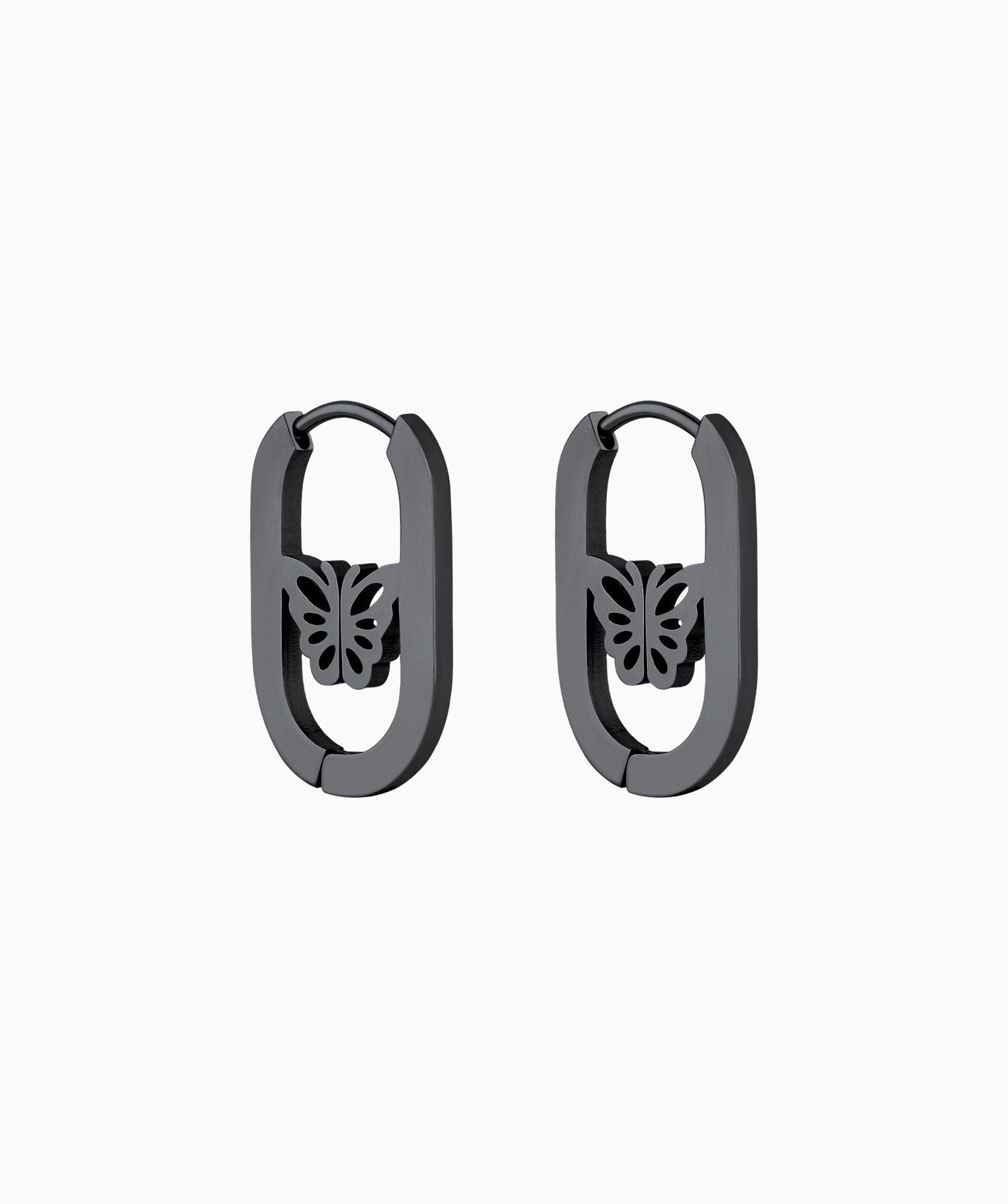 Chic Butterfly Hoops - OumoJewelry